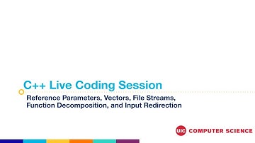 C++ Coding: File Streams, Vectors, and Input Redirection