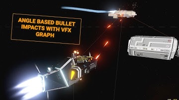 Space Reign - Bullets and bullet impact visuals