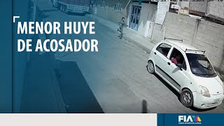 Niña Es Perseguida Por Un Acosador En Calles De Puebla