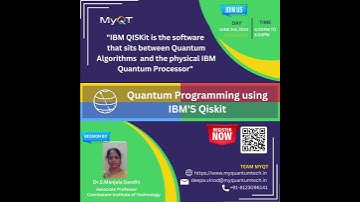 IBM Qiskit Webinar Alert