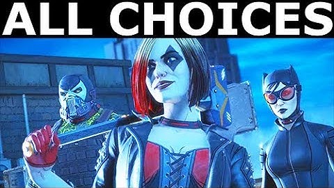 BATMAN Season 2 The Enemy Within Episode 5 All Choices - Alternative Choices & All Endings