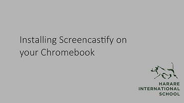 Installing Screencastify on your Chromebook