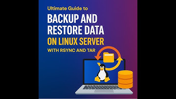 Backup And Restore Data on Linux Server With Rsync And Tar