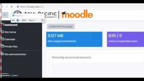 New Student Login to Moodle