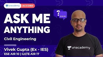 ASK ME ANYTHING | CE | GATE 2022 | Vivek Gupta (Ex-IES)