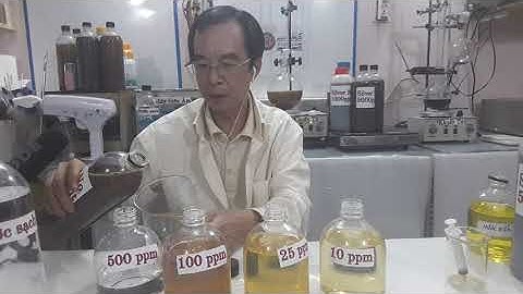 Hướng dẫn kiểm tra Dung dịch Nano Bạc. nhanh chóng và đơn giản.