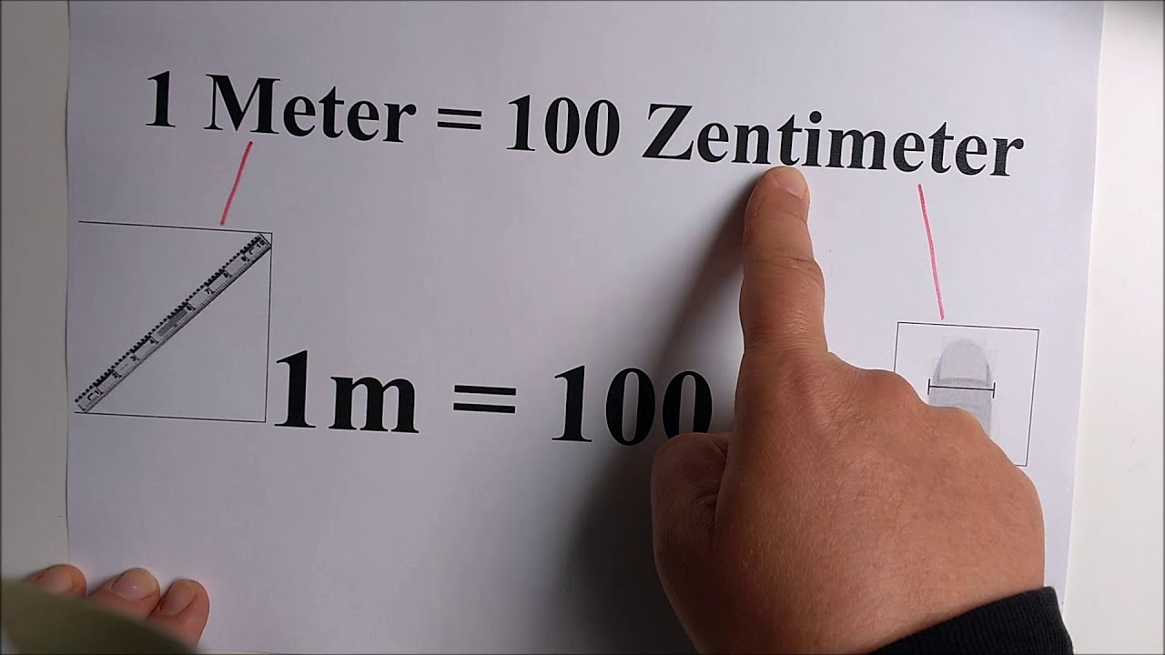 Klasse 2 Meter Und Zentimeter YouTube