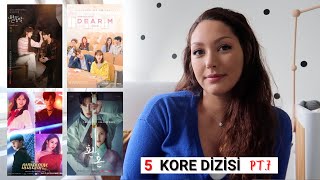 5 KORE DİZİ ÖNERİSİ PT.7| yabancı dizi önerileri, korean dramas