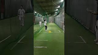 Leg Spin Bowling Action in Slow Motion | Indoor Nets | thanerisingcricketacademy