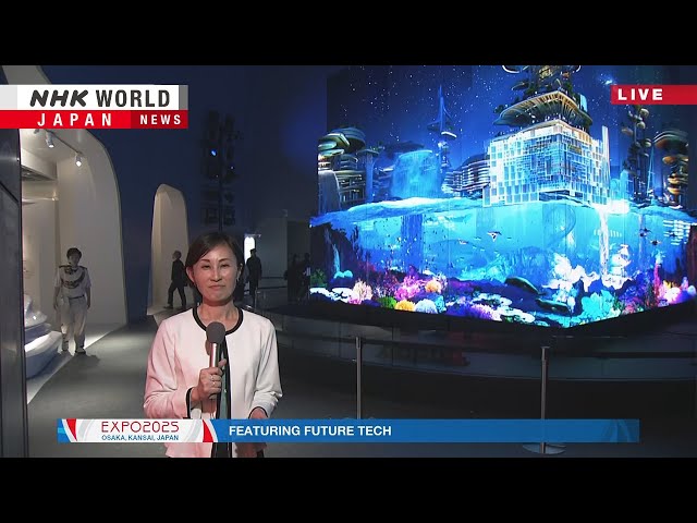 Future innovations on display at Osaka ExpoーNHK WORLD-JAPAN