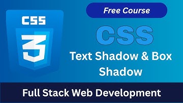 Master CSS Shadows: Text Shadow & Box Shadow Explained with Practical Examples | Web Design Tips