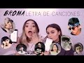 BROMA "Letra de Canciones" a Youtubers! / Song Lyric Text Prank