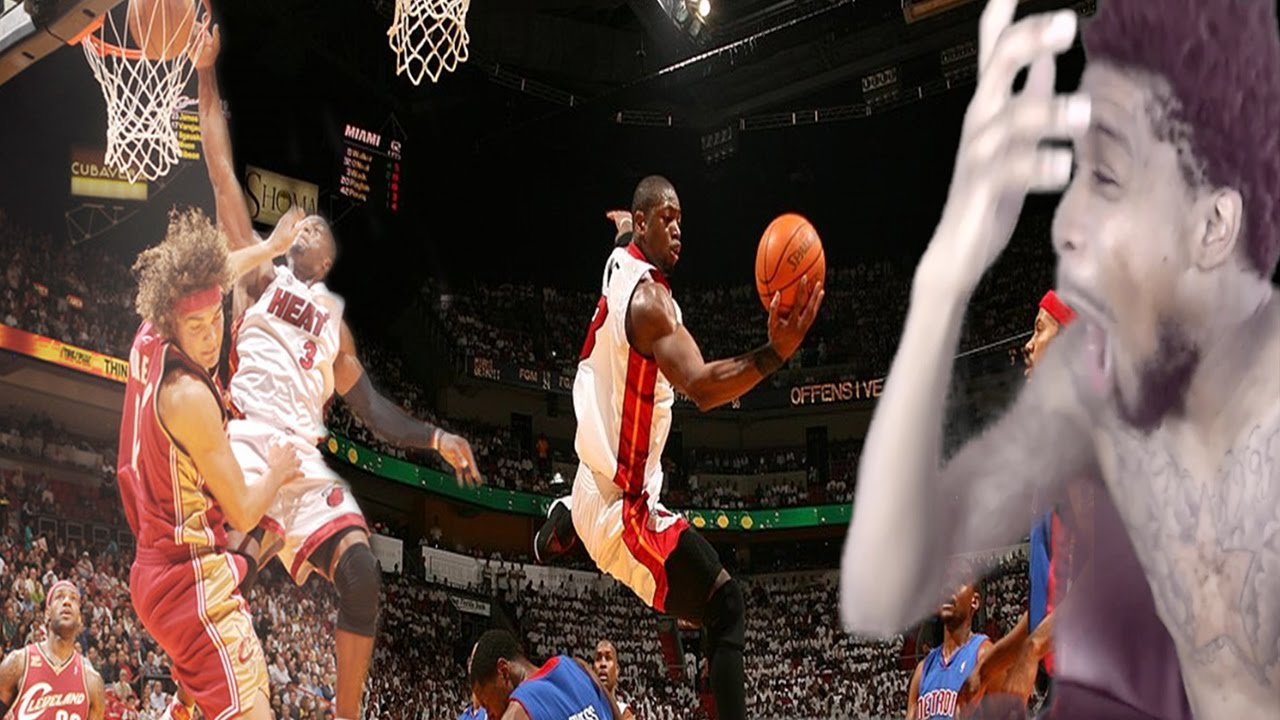 THE NO LOOK GOD!! DWYANE WADE TOP 10 DUNKS & PLAYS REACTION