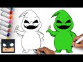 How to draw oogie boogie  a nightmare before christmas
