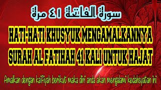 Hatihati  Baca Al Fatihah 41 Kali Untuk Hajat  Ini Yang Akan Anda Alami  Khasiat Al Fatihah 41x