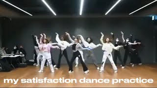 IVE - “MY SATISFACTION” DANCE PRACTICE Resimi