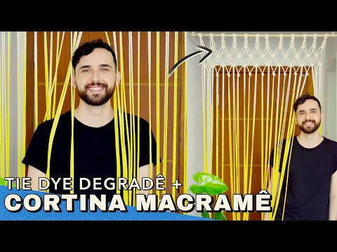 Vídeo: Cortinas de contas DIY: instruções passo a passo