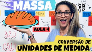MEDIDAS DE MASSA - CONVERSÃO DE UNIDADES DE MEDIDA #04