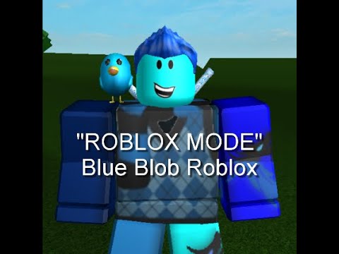 Roblox Character Blue