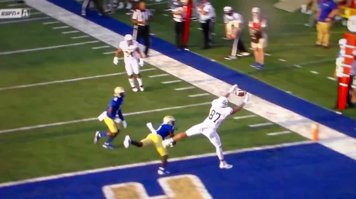 UC Davis' McCallan Castles makes nice catch of pas...