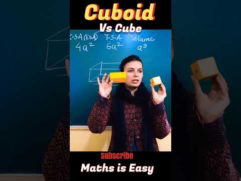 Video: Hvad er forskellen mellem cuboid og rektangel?