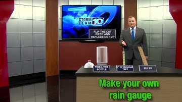 how to make your own rain gauge