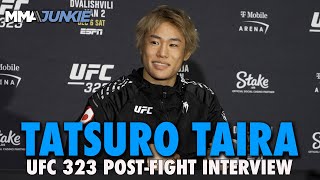 Tatsuro Taira Shocked By Joshua Van Le Win Over Injured Alexandre Pantoja Ufc 323