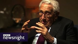 Henry Kissinger on Donald Trump: 'He cannot reinvent history'- BBC Newsnight