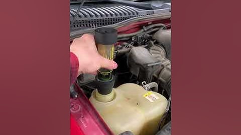 Using a Block Tester to Find a Headgasket Leak
