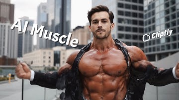How to Make AI Muscle Growth Video with Clipfly | Viral AI Muscle Tutorial