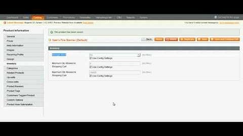 Magento - New simple product-part 2