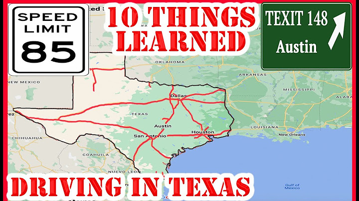 10 SHOCKING Things I Learned Driving Around Texas for 4 Months