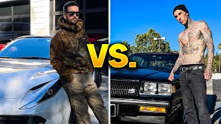 Scott Disick VS Travis Barker Car Collection Comparison