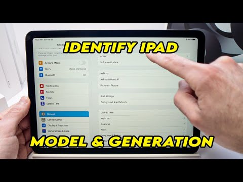 वीडियो: आईपैड मॉडल ए1474 किस पीढ़ी का है?