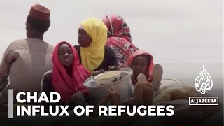 Hundreds arrive every day: Chad overwhelmed with people fleeing violence