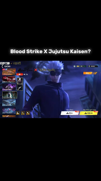 Blood Strike x Jujutsu Kaisen 🔥 Epic Anime Gaming Edit