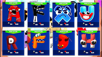 Merge Alphabet Lore Run Update Vs Merge Alphabet 2D Fusion Number Lore Number Run ⭐⭐⭐⭐⭐ ABCDEFGHUVWX