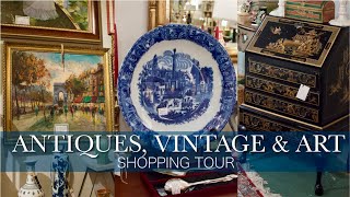 Antiques, Vintage Decor & Furniture Relaxing shopping tour Hunt & Gather, Raleigh NC