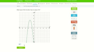 IXL - Find values using function graphs (Algebra 1 practice)