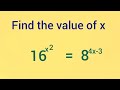Can you find the value of x in this nice Maths equation?