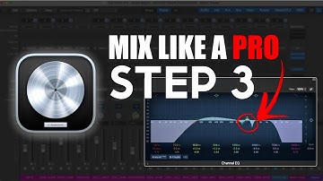 How to use EQ in Logic: Mix like a PRO Step 3 (Logic Mixing Tutorial)