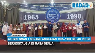 Alumni of SMAN 1 Serang Class of 1965–1990 Hold Reunion, Reminiscing on the Past | RADAR BANTEN