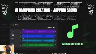 HOW I CREATED A JAPPINO AMAPIANO BEAT WITH (MUSICCREATOR AI) screenshot 4