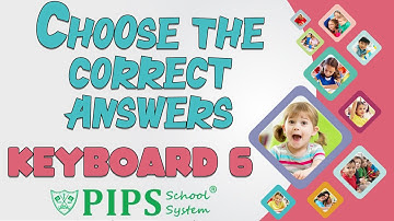 Grade 6 Computer Lecture Choose the correct Option by PIPS School System Hafizabad