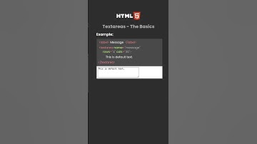 HTML Textareas: How to Create Multi-Line Input Fields