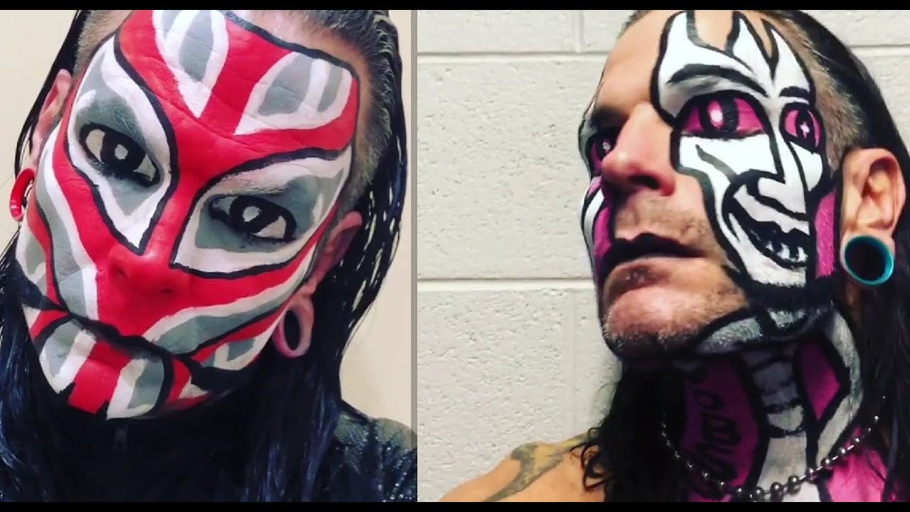 wwe jeff hardy face paint