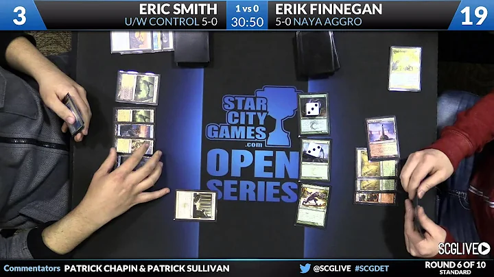 SCGDET - Standard - Round 6 - Erik Finnegan vs Eric Smith