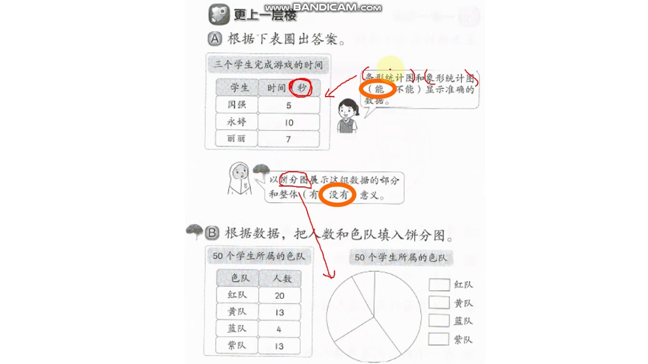 三年级数学活动本 数据处理 第156 页 Youtube