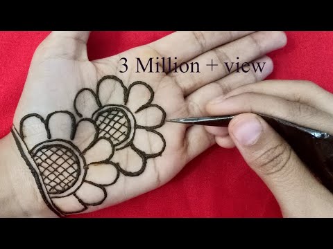 New Simple Arabic Mehndi Designs Latest Palm Mehndi Designs