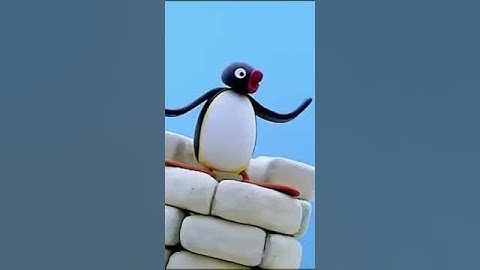 This is Going to FALL! 🐧 #Pingu